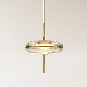 Подвесной светильник Imperiumloft DONA DONA01 цвет плафона/подвески Прозрачный, цвет арматуры Латунь-2