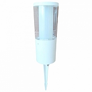 Ландшафтный светильник Fumagalli Carlo DR1.572.000.WXU1L цвет плафона/подвески Слоновая кость, Прозрачный, цвет арматуры Белый