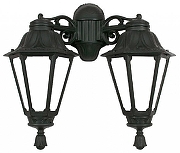 Светильник на штанге Fumagalli Rut E26.141.000.AXF1RDN цвет плафона/подвески Прозрачный, цвет арматуры Черный