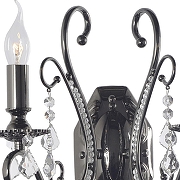 Бра Dio D’Arte Fabrizia Fabrizia E 2.1.2.200 NB цвет плафона/подвески Прозрачный, цвет арматуры Никель-2