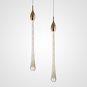 Подвесной светильник Imperiumloft Fial FIAL02 цвет плафона/подвески Золото, Прозрачный, цвет арматуры Золото