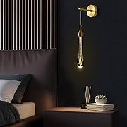 Бра Imperiumloft FIAL B fial-b-wall01 цвет плафона/подвески Прозрачный, цвет арматуры Золото-4