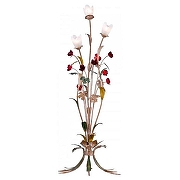 Торшер Lucia Tucci Fiori di Rose Fiori di rose F1760.3 цвет плафона/подвески Белый, цвет арматуры Разноцветный