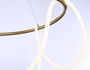 Подвесной светильник Ambrella Light FL FL10503 цвет плафона/подвески Белый, цвет арматуры Латунь-7