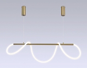 Подвесной светильник Ambrella Light FL FL10535 цвет плафона/подвески Белый, цвет арматуры Латунь-3