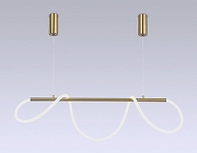 Подвесной светильник Ambrella Light FL FL10535 цвет плафона/подвески Белый, цвет арматуры Латунь-4