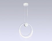 Подвесной светильник Ambrella Light FL FL10592 цвет плафона/подвески Белый, Прозрачный, цвет арматуры Белый, Хром-2