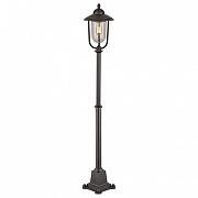 Ландшафтный светильник Covali FL-31082 цвет плафона/подвески Прозрачный, цвет арматуры Черный