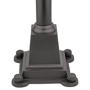 Ландшафтный светильник Covali FL-31082 цвет плафона/подвески Прозрачный, цвет арматуры Черный-2