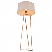 Торшер Covali FL-33001 цвет плафона/подвески Белый, цвет арматуры Латунь-2