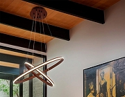 Подвесной светильник Ambrella Light FL FL406 цвет плафона/подвески Коричневый, цвет арматуры Коричневый-7