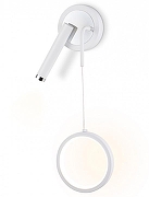 Бра с подсветкой Ambrella Light FL FL51651 цвет плафона/подвески Белый, Хром, цвет арматуры Белый, Хром