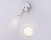 Бра с подсветкой Ambrella Light FL FL51651 цвет плафона/подвески Белый, Хром, цвет арматуры Белый, Хром-2