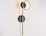 Бра Ambrella Light FL FL5192 цвет плафона/подвески Белый, цвет арматуры Золото, Черный-2