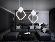 Подвесной светильник Ambrella Light FL FL5255 цвет плафона/подвески Белый, цвет арматуры Белый-6