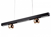 Подвесной светильник Ambrella Light FL FL5956 цвет плафона/подвески Золото, цвет арматуры Черный