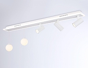 Накладной светильник Ambrella Light FL FL66201 цвет плафона/подвески Белый, цвет арматуры Белый-1