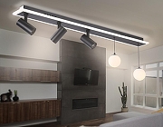 Накладной светильник Ambrella Light FL FL66202 цвет плафона/подвески Белый, Черный, цвет арматуры Черный-8