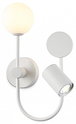 Бра с подсветкой Ambrella Light FL FL66388 цвет плафона/подвески Белый, цвет арматуры Белый