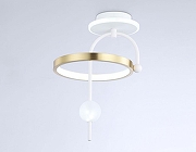 Светильник на штанге Ambrella Light FL FL66422 цвет плафона/подвески Белый, Золото, цвет арматуры Белый-2