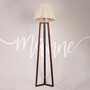 Торшер Manne FL.7360 FL.7360-1 цвет плафона/подвески Бежевый, цвет арматуры Бежевый-1