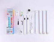 Торшер Ambrella Light FL FL8025 цвет плафона/подвески Белый, цвет арматуры Белый-1