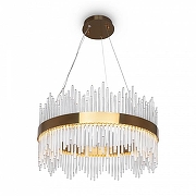 Подвесной светильник Freya Chalice FR10008PL-L46G цвет плафона/подвески Прозрачный, цвет арматуры Золото-1