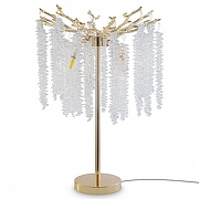 Настольная лампа Freya Mineral FR1010TL-03G цвет плафона/подвески Прозрачный, цвет арматуры Золото