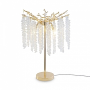 Настольная лампа Freya Mineral FR1010TL-03G цвет плафона/подвески Прозрачный, цвет арматуры Золото-1