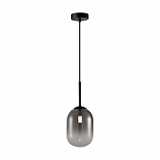Подвесной светильник Freya Tesse FR1011PL-01B1 цвет плафона/подвески Светло-серый, цвет арматуры Черный-1