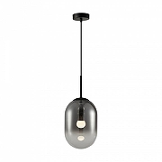 Подвесной светильник Freya Tesse FR1011PL-01B2 цвет плафона/подвески Светло-серый, цвет арматуры Черный-1