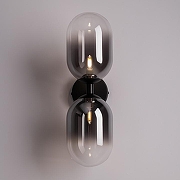 Бра Freya Tesse FR1011WL-02B цвет плафона/подвески Светло-серый, цвет арматуры Черный-4