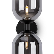 Бра Freya Tesse FR1011WL-02B цвет плафона/подвески Светло-серый, цвет арматуры Черный-5