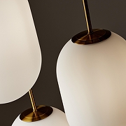 Подвесной светильник Freya Sharlot FR1012PL-03BS цвет плафона/подвески Белый, цвет арматуры Латунь-4