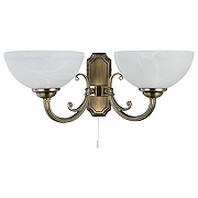 Бра Freya Herbert FR2012-WL-02-BZ цвет плафона/подвески Белый, цвет арматуры Бронза