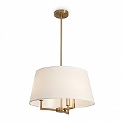 Светильник на штанге Freya Graceful FR2042CL-03BS цвет плафона/подвески Белый, цвет арматуры Латунь-1