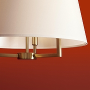 Светильник на штанге Freya Graceful FR2042CL-03BS цвет плафона/подвески Белый, цвет арматуры Латунь-5