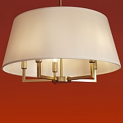 Светильник на штанге Freya Graceful FR2042CL-05BS цвет плафона/подвески Белый, цвет арматуры Латунь-3