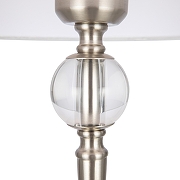 Торшер Freya Rosemary FR2190FL-01N цвет плафона/подвески Белый, цвет арматуры Никель-1