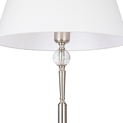Торшер Freya Rosemary FR2190FL-01N цвет плафона/подвески Белый, цвет арматуры Никель-2