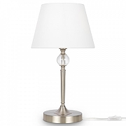 Настольная лампа Freya Rosemary FR2190TL-01N цвет плафона/подвески Белый, цвет арматуры Никель