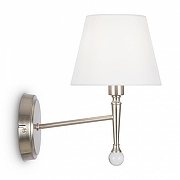 Бра Freya Rosemary FR2190WL-01N цвет плафона/подвески Белый, цвет арматуры Никель-1