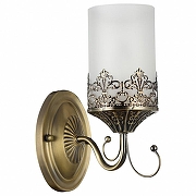 Бра Freya Sherborne FR2563-WL-01-BZ цвет плафона/подвески Белый, цвет арматуры Бронза