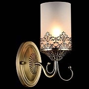 Бра Freya Sherborne FR2563-WL-01-BZ цвет плафона/подвески Белый, цвет арматуры Бронза-2