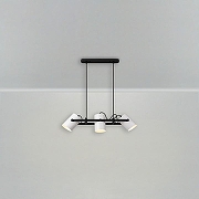 Подвесной светильник Freya Elori FR4005PL-03WB цвет плафона/подвески Белый, цвет арматуры Черный-4