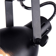 Спот Freya Ibbi FR4276-CW-01-B цвет плафона/подвески Черный, цвет арматуры Черный-3