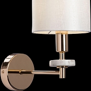 Бра Freya Tiana FR5015WL-01G цвет плафона/подвески Бежевый, цвет арматуры Золото, Белый, Мрамор-2