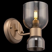 Бра Freya Isla FR5094WL-01G цвет плафона/подвески Оранжевый, цвет арматуры Латунь-1