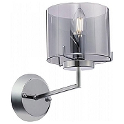 Бра Freya Karen FR5096WL-01CH цвет плафона/подвески Светло-серый, цвет арматуры Хром