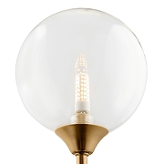 Бра Freya Maddison FR5115WL-01BZ цвет плафона/подвески Прозрачный, цвет арматуры Бронза-3